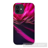Purple Flame Ai Phone Case Iphone 12 / Gloss & Tablet Cases