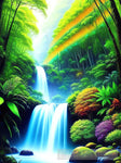 Rainbow Rainforest Ai Artwork