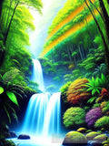 Rainbow Rainforest Ai Artwork