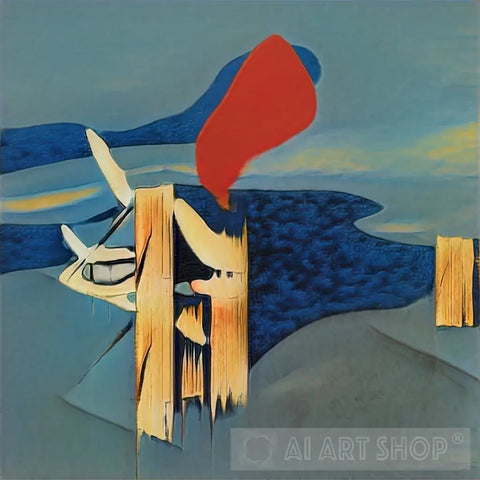 Red Flag-AI Art Shop