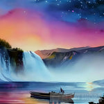 River Of Colours Ai Painting