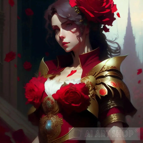 Rose Ai Artwork