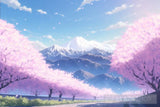 Sakura Blossoms Ai Artwork