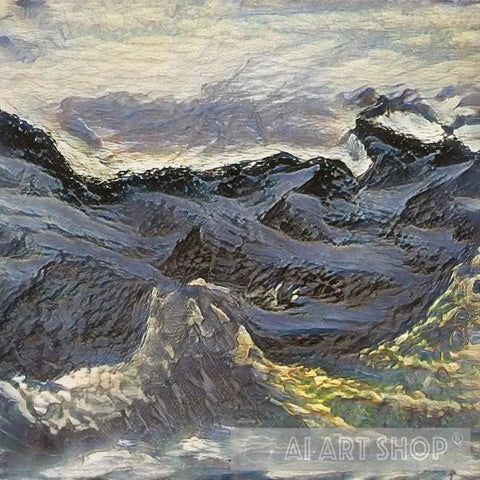 Sea Storm-Painting-AI Art Shop