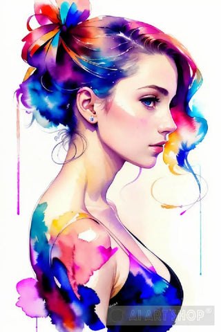 Simple Artistic Classic Beauty Ai Artwork