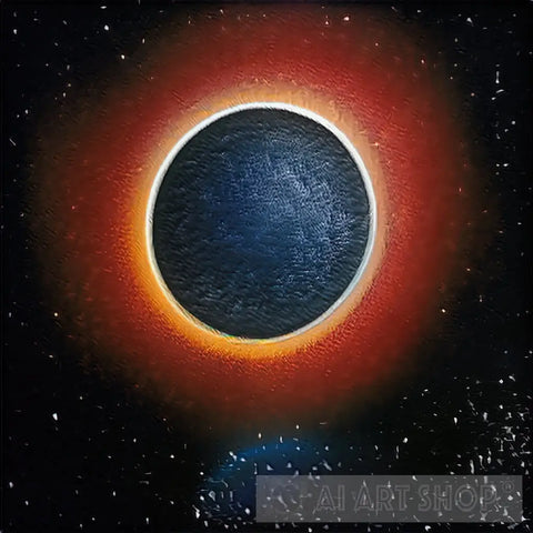 Solar Eclipce Ai Painting