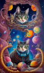 Space Cats Animal Ai Art