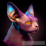 Sphynx Cat Portrait Animal Ai Art