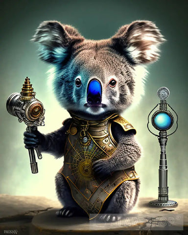 Steampunk Koala 1 Animal Ai Art