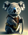 Steampunk Koala 3 Animal Ai Art