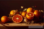Still Life With Oranges Ai Painting
