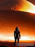 Sunset On Mars Ai Artwork