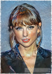 Taylor Swift Portrait Ai Art