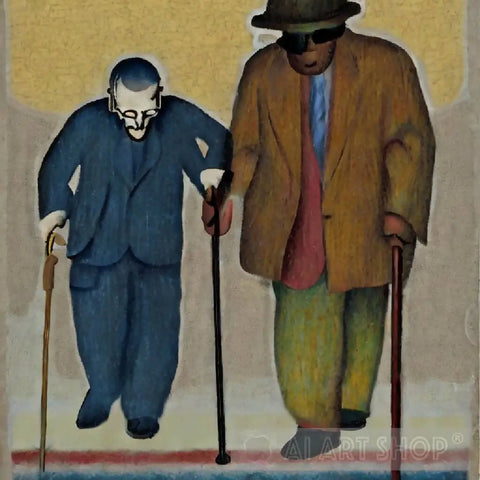 The Blind Leading The Ai Artwork