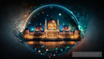 The Hungarian Parliament In Budapest Ai Artwork