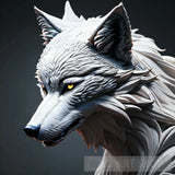 The Omega Wolf Pack (4 Piece) Animal Ai Art