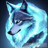 The Omega Wolf Pack (4 Piece) Animal Ai Art