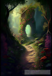 The Path To Garden Of Eden V4 Landscape Ai Art