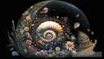 The Snail Planet.2 Abstract Ai Art