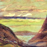 The Valley Beyond-Painting-AI Art Shop