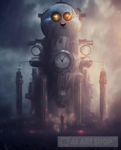 Time Machine Ai Artwork