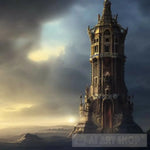 Tower Of Antiquity Landscape Ai Art