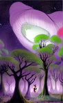 Trees Dreaming The Night. Explosion Of Neutron Stars. I Ai Artwork