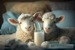 Two Sheep In Bed Animal Ai Art