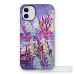 Violet Corals Ai Phone Case Iphone 11 / Gloss & Tablet Cases