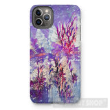 Violet Corals Ai Phone Case Iphone 11 Pro Max / Gloss & Tablet Cases