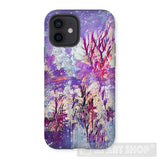 Violet Corals Ai Phone Case Iphone 12 / Gloss & Tablet Cases