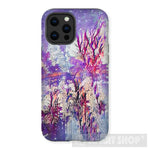 Violet Corals Ai Phone Case Iphone 12 Pro Max / Gloss & Tablet Cases