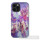 Violet Corals Ai Phone Case Iphone 13 Pro Max / Gloss & Tablet Cases
