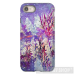 Violet Corals Ai Phone Case Iphone 8 / Gloss & Tablet Cases