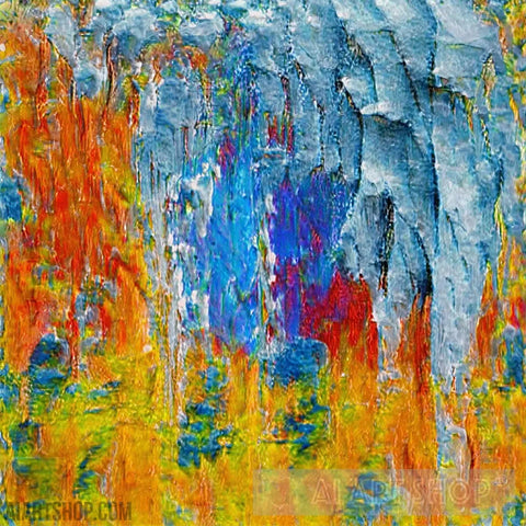 Waterfall-Painting-AI Art Shop