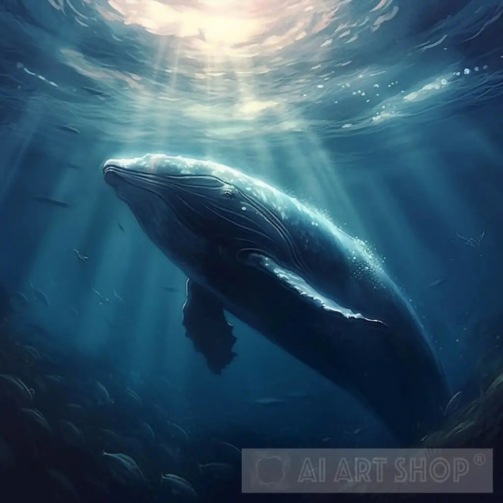 Whale Underwater