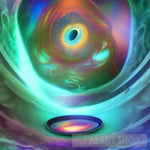 Whirlpool Into Reality Abstract Ai Art