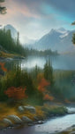 Wilderness Nature Ai Art