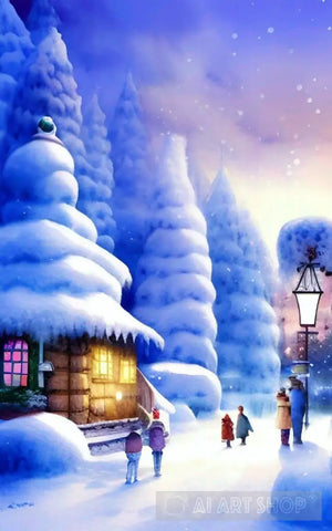 Winter Wonderland 002 Ai Artwork