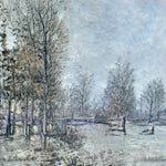 Yorkshire Countryside in the Winter-Painting-AI Art Shop